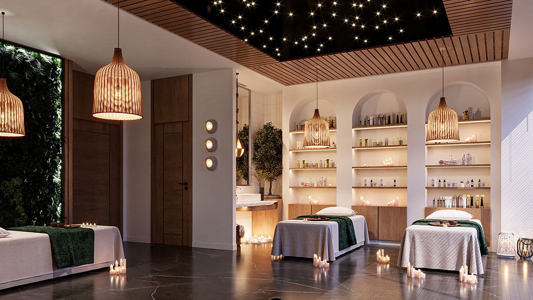 اتاق ماساژ و اسپا