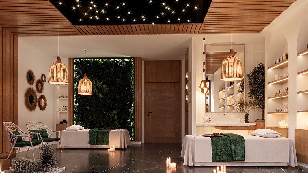 اتاق ماساژ و اسپا